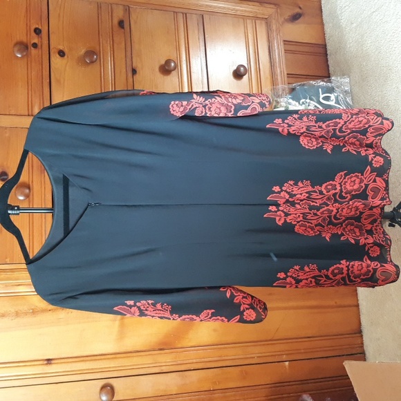 Grace Karin Black & Red Dress - Picture 3 of 9